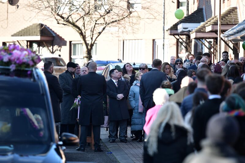 The funeral of Stella-Lily McCorkindale, five, who died of Strep A, takes place in Belfast. Getty