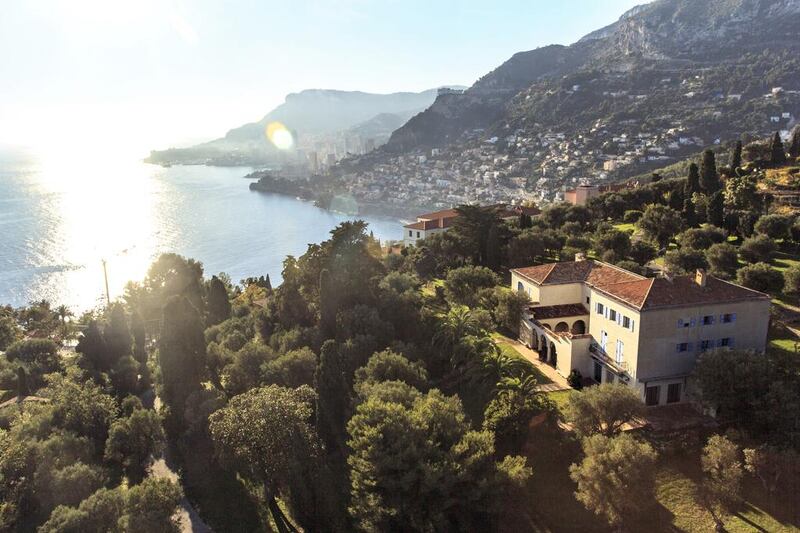 The view from Villa La Pausa. Photo by Laurent Meesemaecker