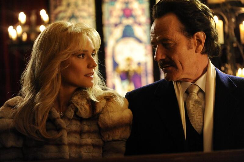 Diane Kruger and Bryan Cranston in The Infiltrator, a film based on a true story. Liam Daniel / Broad Green Pictures via AP Photo