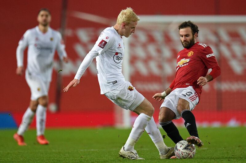 Juan Mata, 6 - Drifted into pockets of space and was set up to make it 2-0 just before the break. Really should have scored and put the ball over Bachman. AFP