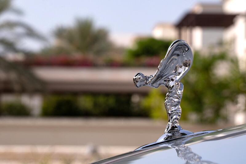 The obligatory Spirit of Ecstasy figurine.