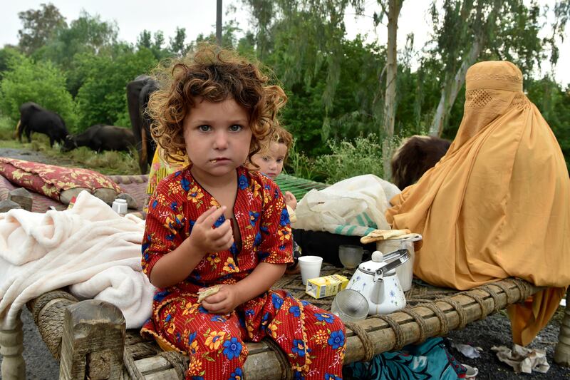 The heavy rains are expected to continue, bringing more hardship for those displaced. AFP