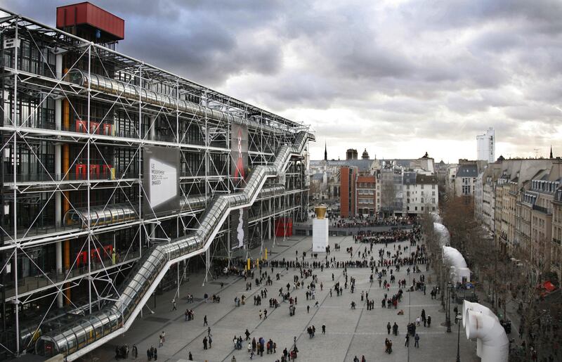 The Pompidou Centre in Paris. AFP
