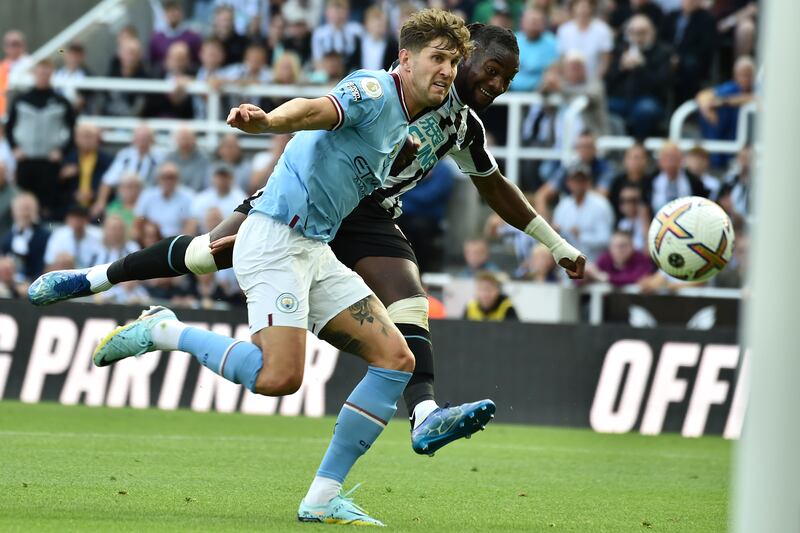 John Stones - 3, His poor pass started the move that then saw him get beaten by Saint-Maximin for the first, and the Frenchman got past him too easily for the second. Was booked for sliding in to stop Saint-Maximin on the edge of his own box for the free kick that Trippier scored for Newcastle’s third. His quick thinking from the corner started the move that resulted in City’s second.
AP