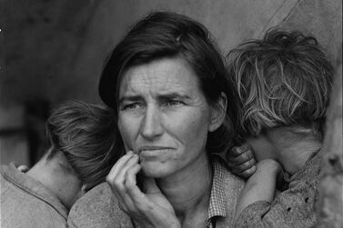 Migrant Mother by Dorothea Lange. Courtesy Library of Congress