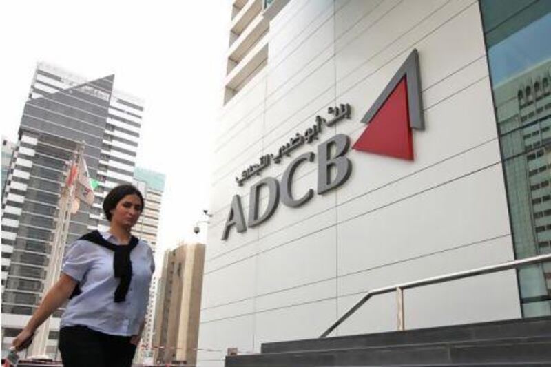 ADCB yesterday said that it had repaid Dh2.6 billion in emergency funding. Fatima Al Marzooqi / The National