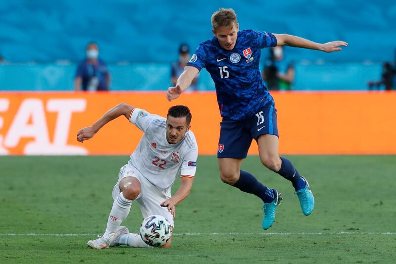 Tomas Hubocan: 6 - Had a better time of it compared to his other defensive partners. The fullback had little pressure from Sarabia and Azpilicueta down his flank and offered some offensive ability going forward. AP