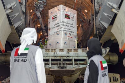 The UAE sends aid to help curb the spread of the virus and support Mauritania's efforts to accelerate its recovery. Wam