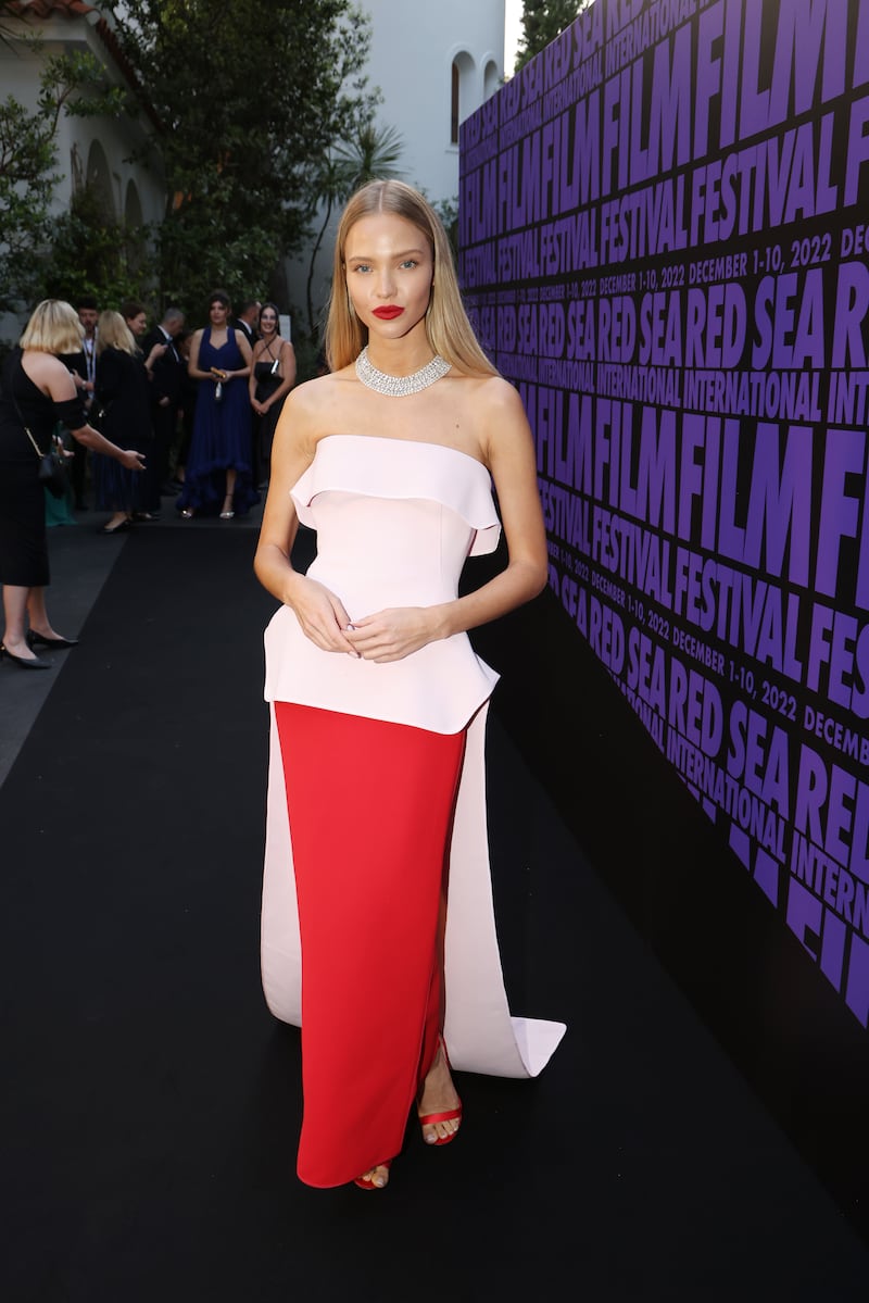Sasha Luss attends the Celebration Of Women In Cinema Gala. Photo: Getty Images for The Red Sea International Film Festival