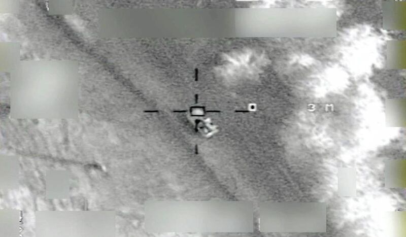 Arab Coalition Forces with help of UAE Air Force destroys Iranian made unmanned aircraft in Mokha, Yemen (WAM)