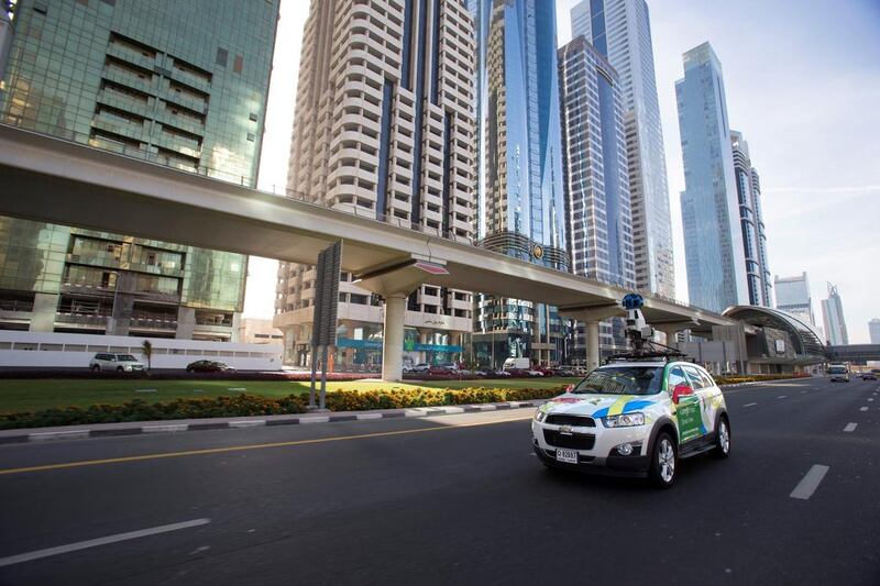Google hopes to roll out Street View in Abu Dhabi and the rest of the emirates very soon. Courtesy Google