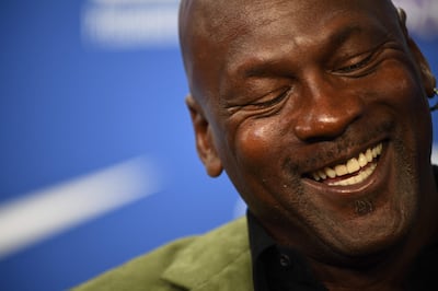 Michael Jordan is one of the few celebrities to grow his wealth to $1.7 billion, from $1.6 billion at the end of 2021, according to Forbes. AFP