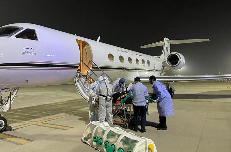 Air Medical Evacuation Successfully Evacuates Saudi Family Infected with COVID-19 from India