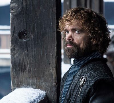 Peter Dinklage as Tyrion Lannister in the season 8 of The Game of Thrones. HBO / OSN