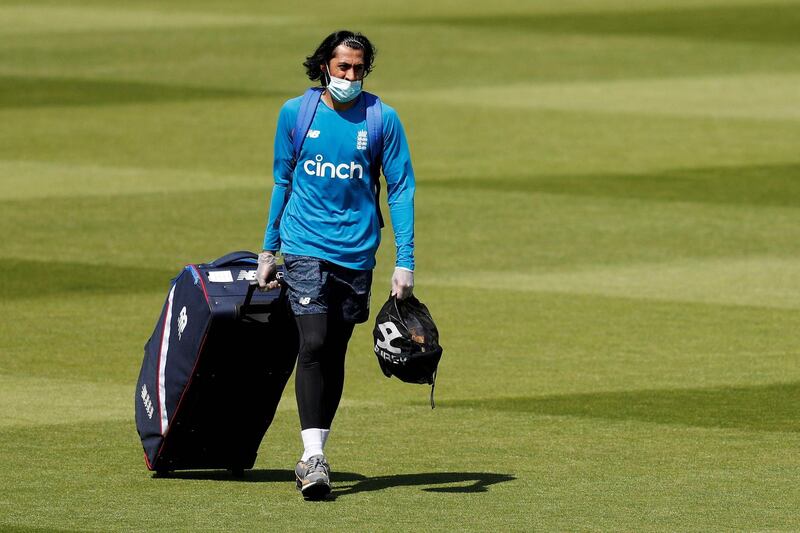 England's Haseeb Hameed attends a training session at Lord's. AFP