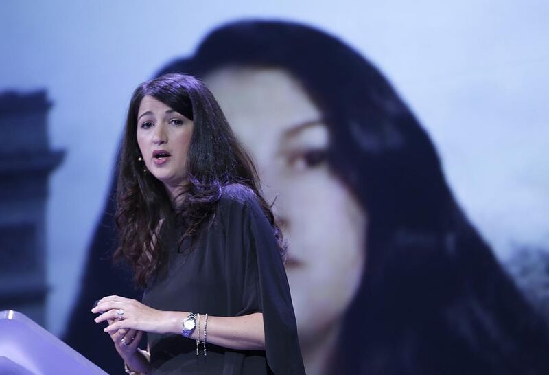 Moroccan-born French journalist Zineb El Rhazoui. Vidar Ruud / AFP.