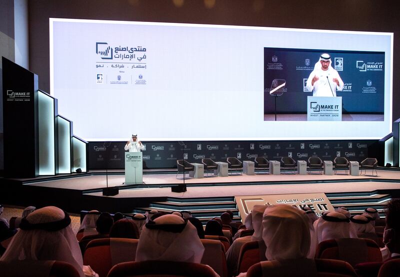 Dr Al Jaber said there are more than 300 products available in 11 priority sectors for local manufacturers.