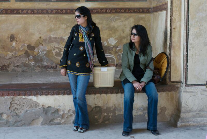 Local revellers at The Lahore Fort, Lahore, Pakistan, By Matthew Tabaccos for The National.21.12.08