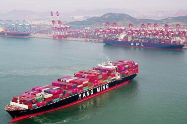 The US was the biggest export market last month, accounting for 15.9 per cent of Chinese goods sold abroad. AP