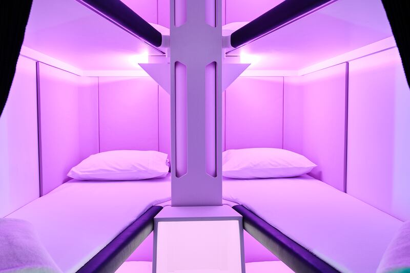 Air New Zealand will launch its SkyNest pods in 2024. Photo: Air New Zealand
