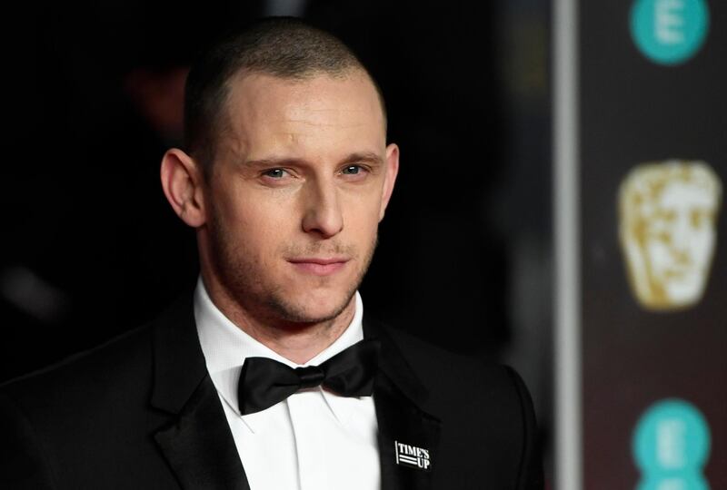 Jamie Bell was nominated for Best Actor for Film Stars Don’t Die in Liverpool but lost out to Gary Oldman. EPA/NEIL HALL