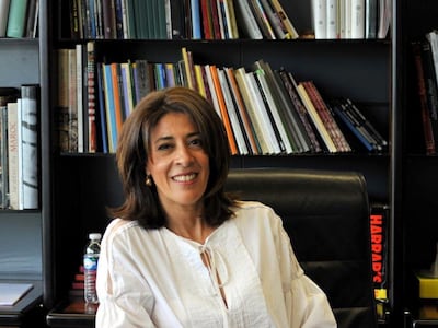 Mona Khazindar is the editor of the Art Library and former director-general of the Institut du Monde Arabe. Courtesy Misk 
