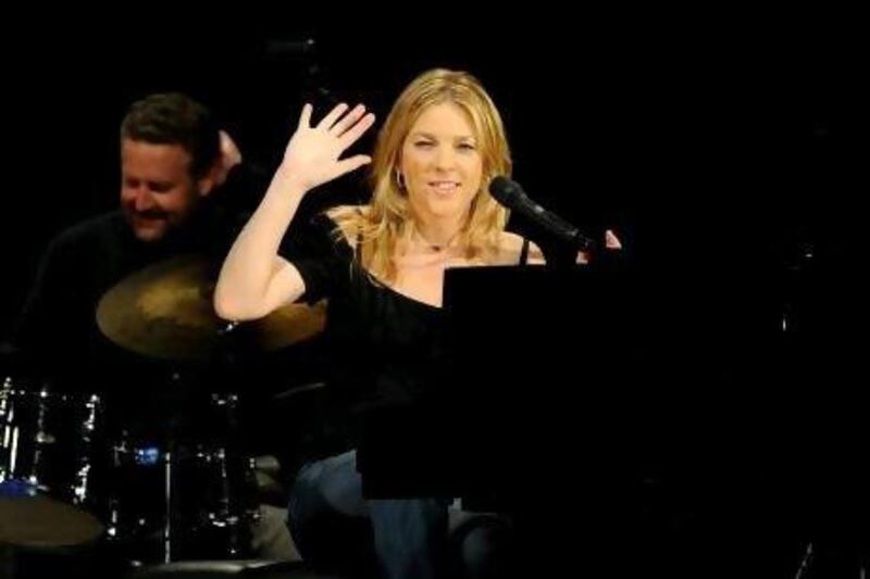 Diana Krall performs in Madrid in 2008. Carlos Alvarez / Getty Images