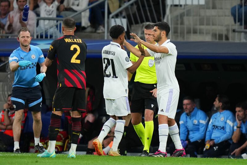 SUBS: Marco Asensio (Rodrygo 81') - N/A. Little time to make much of an impact. Getty 
