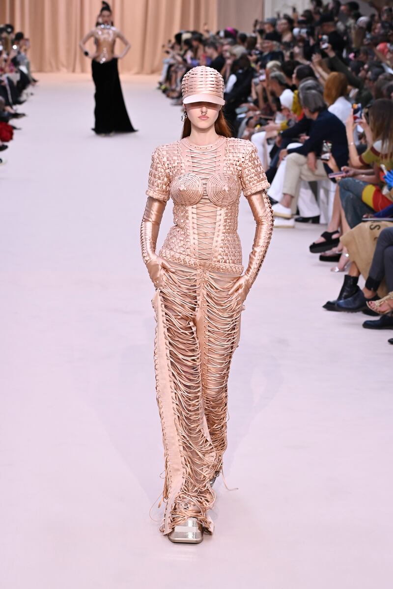 The Jean Paul Gaultier haute couture autumn/winter 2022-2023 show as part of Paris Fashion Week.