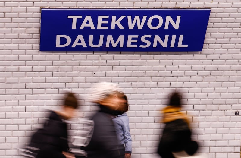 Some of the French capital's Metro stations have changed their name for Olympic year. EPA