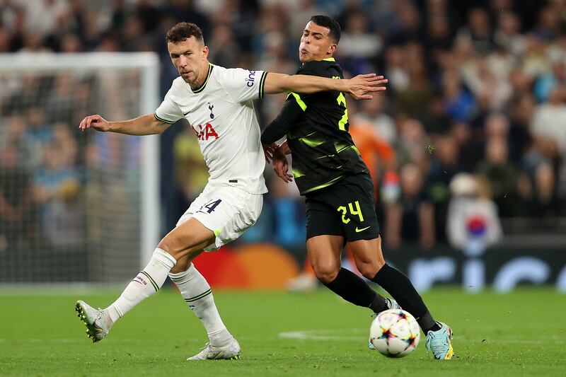 Ivan Perisic – 6. The Croatian struggled to deal with Porro on the wing and to find the end product from his attacks. He improved in the second half and sent in what was thought to be the winning cross for Emerson Royal to head down for Kane to score. Getty Images