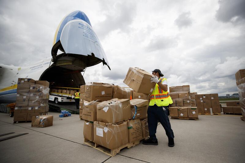 Nothing matches the AN-225 when it comes to handling outsize and exceptionally heavy payloads. Bloomberg