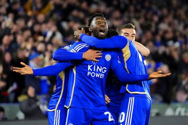 File photo dated 23/04/24 of Leicester City's Wilfred Ndidi. Leicester secured automatic promotion back into the Premier League after Leeds lost to QPR.
 
Issue date: Friday April 26, 2024. PA Photo. See PA story   . Photo credit should read: Nick Potts/PA Wire