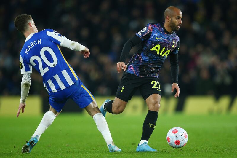 SUBS: Lucas Moura – (On for Son 80’) N/A. Getty
