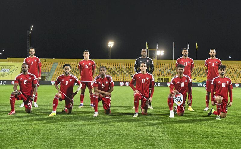 Bert van Marwijk has named an extended UAE squad. Courtesy UAE FA 