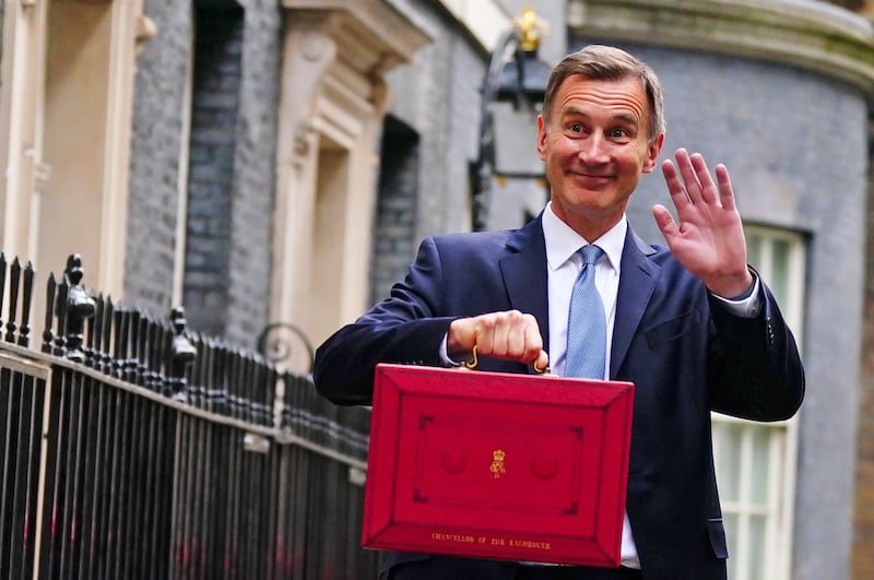 Chancellor Jeremy Hunt said there was 'too much waste in the system' as he announced the Budget measure. PA