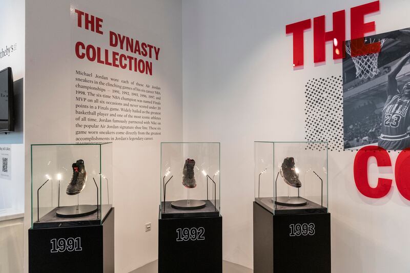 The Dynasty Collection's game-worn trainers are part of basketball and sporting history