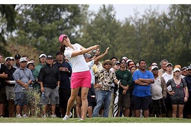 Compared to the heights she once promised to reach in her early teens, Wie is currently lying a lowly 12th as she balances her LPGA schedule with studies.