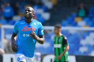 Kalidou Koulibaly is quoted as saying a move to Chelsea is "on the right track". AFP