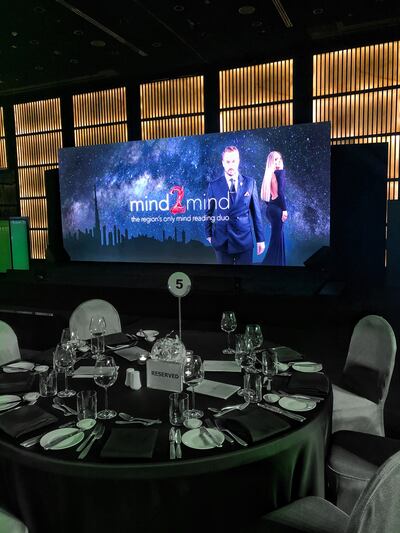 The scene at Mind2Mind's first stage show together. Photo: Mind2Mind