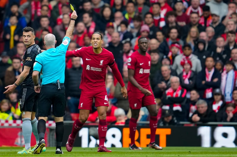Virgil van Dijk - 5. A poor clearance allowed Martinelli in for Arsenal’s first, while his marking was poor as Gabriel Jesus headed past to make it 2-0. Improved in the second half with much more aggression in his play. AP 