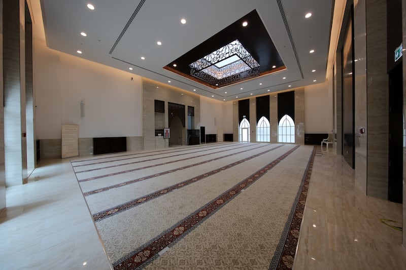 Aldar also plan to build Reem Central Park Mosque, set to open later this year, which will bring the total number of Aldar mosques to nine. Courtesy Aldar Properties