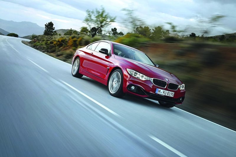 The BMW 435i is the replacement for the 335i coupé and, particularly in its M-Sport guise, lives up to its ‘Ultimate Driving Machine’ reputation. Courtesy BMW