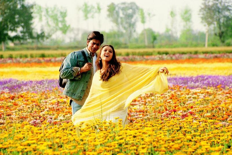 Shah Rukh Khan and Preity Zinta in Veer-Zaara. Courtesy Yash Raj Films