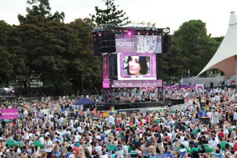 Thousands of people turned out to watch the 19th Tropfest Short Film Festival in Sydney earlier this year.