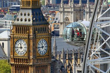 Britain’s capital has overtaken Paris as the world’s most popular city among tourists. Getty