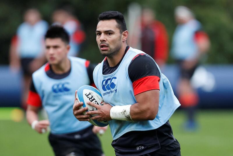 Rugby Union - England Training - Pennyhill Park, Bagshot, Britain - January 31, 2018   England's Ben Te'o during training   Action Images via Reuters/Paul Childs