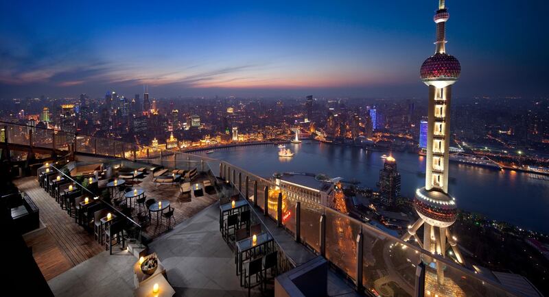 Shanghai has replaced London as the most connected city in the world, according to the latest rankings by the International Air Transport Association. Courtesy of Ritz Carlton Shanghai