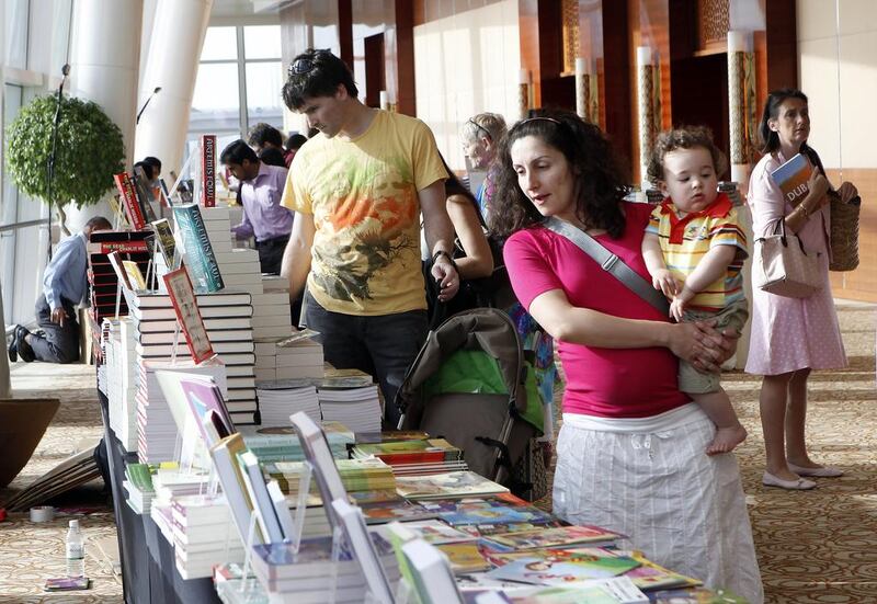 The Emirates Festival of Literature will take place across three weekends next year. Courtesy Jeffrey E Biteng / The National