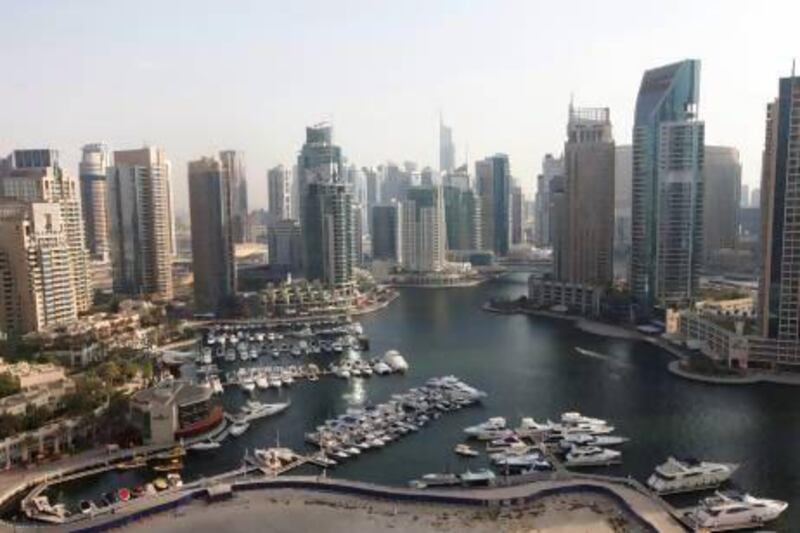 A circular was released to UAE banks that restricted borrowing for expatriates to 60 per cent for the first property and 50 per cent for subsequent properties. Jeffrey E Biteng / The National